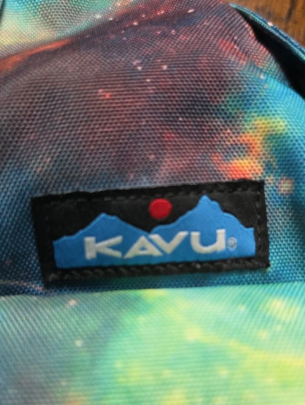 KAVU | Galaxy Sling Backpack Crossbody Outdoor Travel Bag Organizer Blue Multi